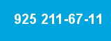 925 211-67-11 925 211-67-11